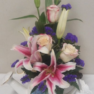 Thomas Kincade Ceramic Watering Can